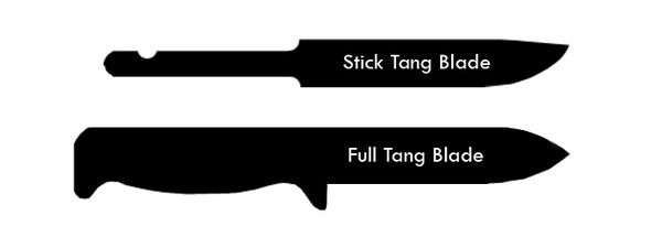 Full Tang vs Partial Tang Knife Blades